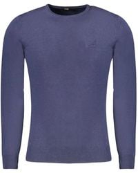 Roberto Cavalli - Embroidered Logo Crew-Neck Sweater - Lyst