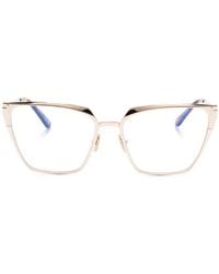 Tom Ford - Tortoiseshell Cat-Eye Glasses - Lyst