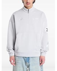 adidas - X Mercedes Amg Petronas Formula One Team Half-Zip Sweatshirt - Lyst