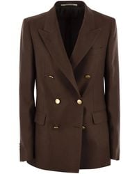 Tagliatore - Blazer A Doppio Petto Di Lino Parigino Paris - Lyst