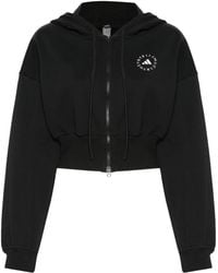 adidas By Stella McCartney - Logo-print Hooded Jacket - Lyst