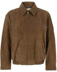 DUNST - Suede Jacket - Lyst