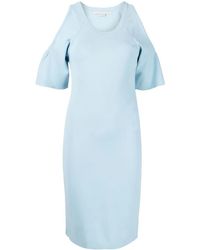 Stella McCartney - Cold-Shoulder Dress - Lyst