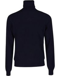 Malo - Gerippter Rollkragenpullover - Lyst