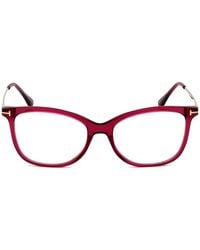 Tom Ford - Brille Mit Eckigem Gestell - Lyst
