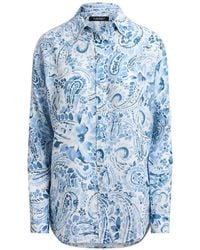 Ralph Lauren - Chemise À Motif Cachemire - Lyst