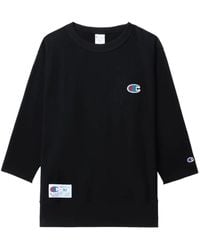 Undercover - X Champion Cotton Sweatshirt - Lyst