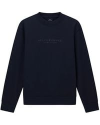ARMANI EXCHANGE - Printed Sweatshirt - Lyst