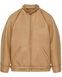 Courreges - Circle Edge Cut-Out Bomber Jacket - Lyst