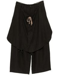 Ziggy Chen - Layered Drawstring-Fastening Trousers - Lyst