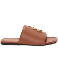 JW Anderson - Jw Anchor Plaque Slide Sandals - Lyst
