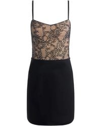 Alice + Olivia - Carla Minikleid mit Spitzen-Corsage - Lyst
