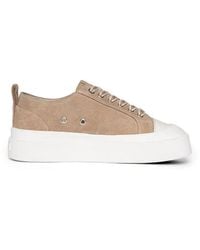 Manière De Voir - Vienna Sneakers Mit Kontrastnähten - Lyst
