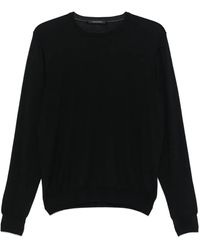 Tagliatore - Pullover mit Rundhalsausschnitt - Lyst