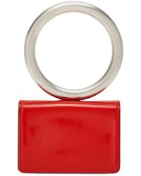 Ferragamo - Porte-Cartes À Anse Sur Le Dessus - Lyst