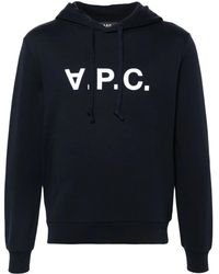 A.P.C. - Sudadera Standard Grand Vpc Con Capucha - Lyst