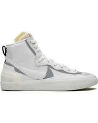 Nike - X Sacai Blazer Mid "Triple" Sneakers - Lyst