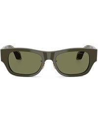 Giorgio Armani - Rectangle-Frame Sunglasses - Lyst