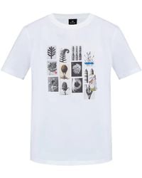 Paul Smith - Graphic-Print T-Shirt - Lyst