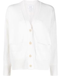 Barrie - Rib-Detail Cashmere Cardigan - Lyst