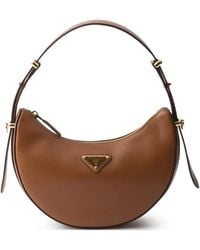 Prada - Bolso De Hombro Arqué Mini - Lyst