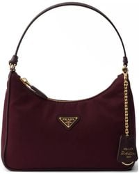 Prada - Re-Edition 2005 Re-Nylon And Saffiano Mini Bag - Lyst