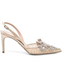 Rene Caovilla - Veneziana Slingback Pumps - Lyst