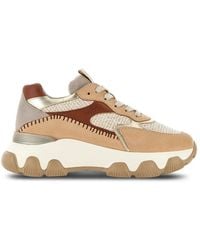 Hogan - Baskets Hyperactive En Daim À Empiècements - Lyst