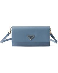 Prada - Mini-Tasche Mit Triangel-Logo - Lyst