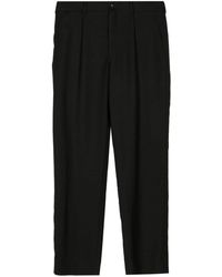 Comme des Garçons - Pleated mid-rise tailored trousers - Lyst