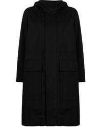JNBY - Hooded Cotton Trench Coat - Lyst