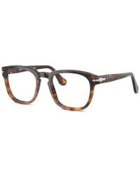 Persol - Brille Mit Eckigem Gestell - Lyst