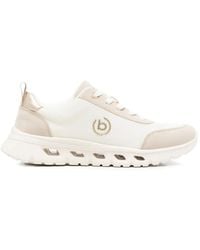 Bugatti - Logo-Patch Lace-Up Sneakers - Lyst