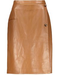 Burberry - Leren Rok - Lyst