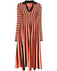 La DoubleJ - Plaza Knitted Midi Dress - Lyst