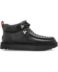UGG - Woven Lace-Up Trainers - Lyst