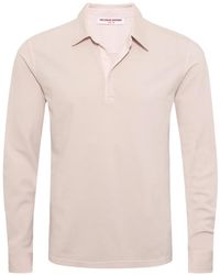 Orlebar Brown - Garfield Long-Sleeve Polo Shirt - Lyst