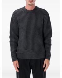 A.P.C. - Jersey De Canalé Con Cuello Redondo - Lyst