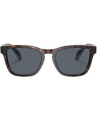 Giorgio Armani - Tortoiseshell-effect Square-frame Sunglasses - Lyst