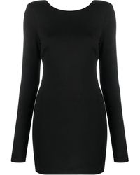 ROTATE BIRGER CHRISTENSEN - Mini-Jurk Met Open Rug - Lyst