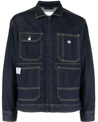 Chocoolate - Zip-up Denim Shirt Jacket - Lyst