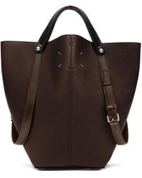 Maison Margiela - Dress-age Leather Tote Bag - Lyst