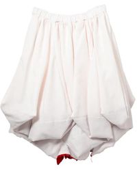 Comme des Garçons - Ruffled Midi Skirt - Lyst