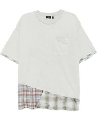 FIVE CM - Patchwork T-Shirt - Lyst