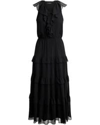 Ralph Lauren - Ruffle-Trim Maxi Dress - Lyst