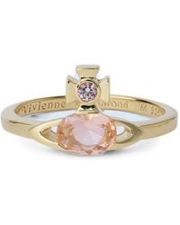 Vivienne Westwood - Allie Orb Crystal-Embellished Ring - Lyst