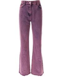 Moschino - Frayed Trousers - Lyst