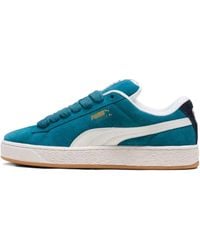 PUMA - Süde XL "Cold Green/Frosted Ivory/Black" Sneakers - Lyst