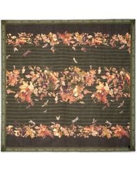 Jean Paul Gaultier - Floral Striped Scarf - Lyst
