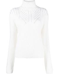 Genny - Pullover Mit Nieten - Lyst